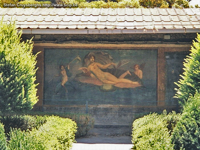 Pompeii - Casa Venus In Venus' House you will even find a big wall painting of this goddess of love. Stefan Cruysberghs